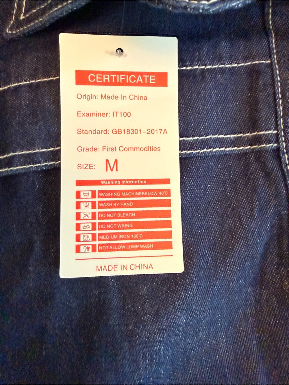 Dark Blue Denim Mini Dress with Ruffle Hem - Picture 8 of 12